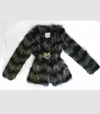 Pellicciotto Kookai Nero/Grigio XS