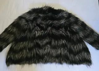 Pellicciotto Kookai Nero/Grigio XS