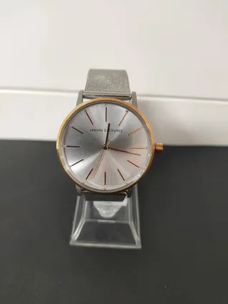 Reloj Armani Exchange Dorado y Plateado