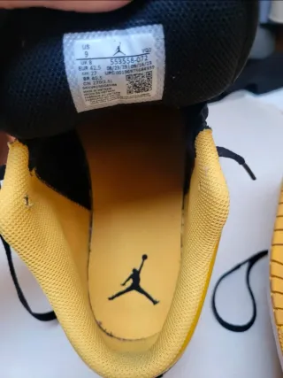 Zapatillas Air Jordan 1 Low Amarillas