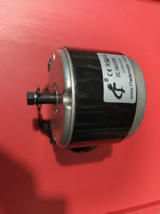 Motor Eléctrico 24V 250W Flademotor