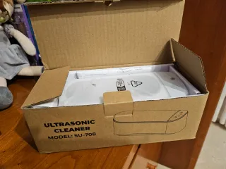 Limpiador Ultrasónico Gafas Joyas Relojes