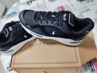 Deportivas Polo Ralph Lauren Negras/Grises