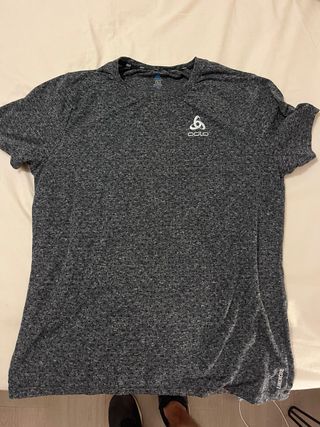 Camiseta deportiva técnica Odlo gris
