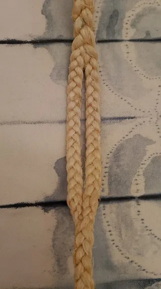 Fona / honda Balear trenzada con asa de cuero