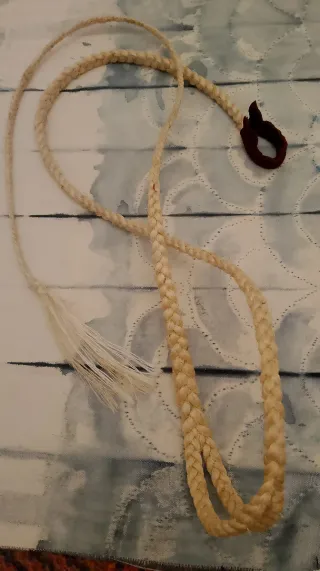 Fona / honda Balear trenzada con asa de cuero