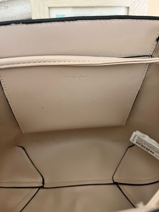 Mochila Bershka Beige