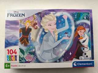 Puzzle Disney Frozen 104 peças Clementoni
