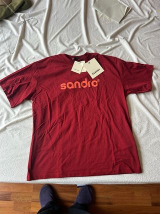 Camiseta Sandro Roja SANDRO Talla M Nueva