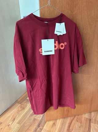 Camiseta Sandro Roja SANDRO Talla M Nueva