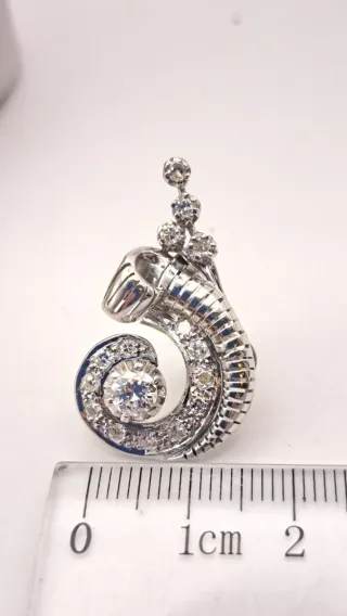 Pendientes de diamantes