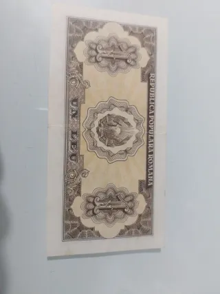 Billete 1 Leu Rumanía