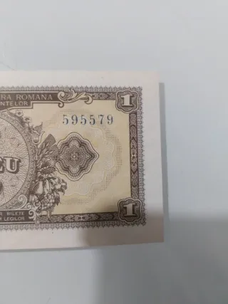 Billete 1 Leu Rumanía