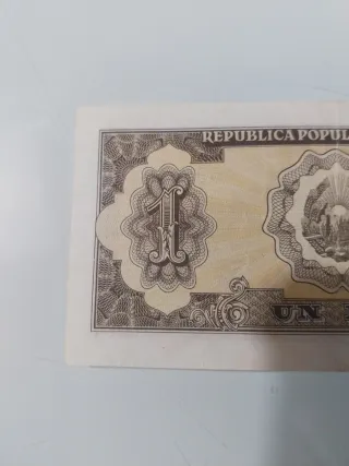 Billete 1 Leu Rumanía