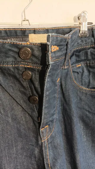Pantalón vaquero Bershka azul