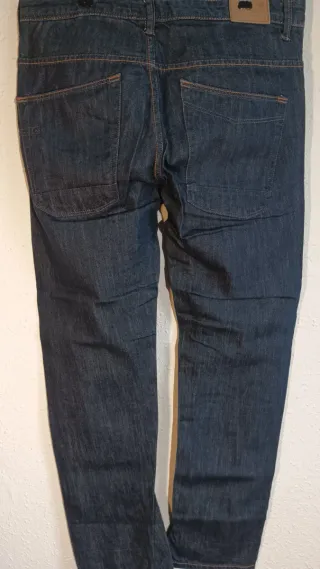 Pantalón vaquero Bershka azul