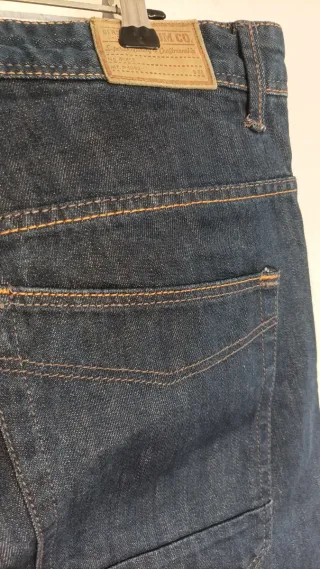 Pantalón vaquero Bershka azul