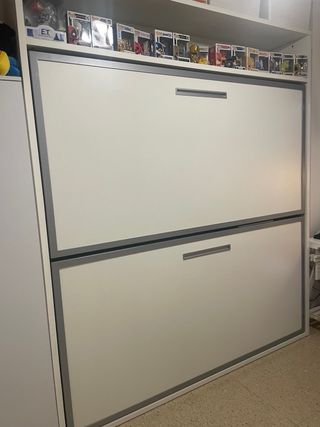 Litera abatible con escritorio