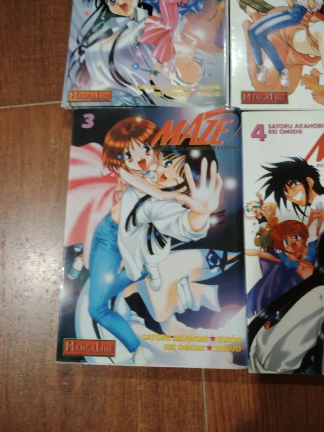 Lote 1-4 manga Maze