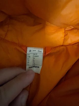 Chaqueta Alpinismo Simond Naranja Talla M