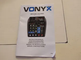 Mezclador Audio VMM100 VONYX MP3 BT
