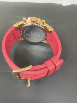 Reloj Marea Dorado y Rojo