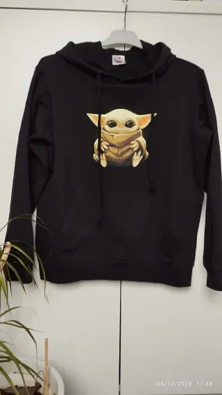 Sudadera con capucha Baby Yoda Talla M