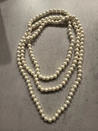 Confezione di 2 collane con perle e corallo