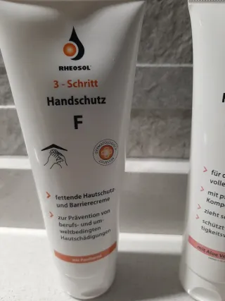 Rheosol 3-Schritt Handpflege e Handschutz