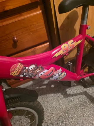 Bicicleta infantil Rayo McQueen
