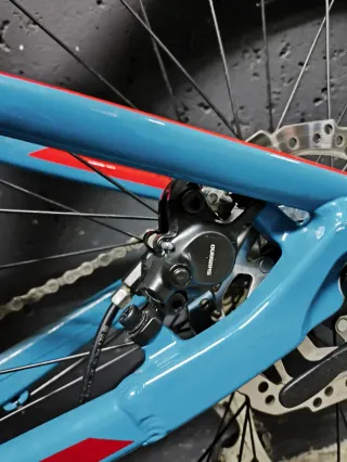 Bicicleta Orbea Azul y roja TALLA S