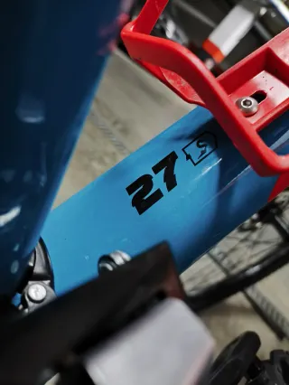 Bicicleta Orbea Azul y roja TALLA S