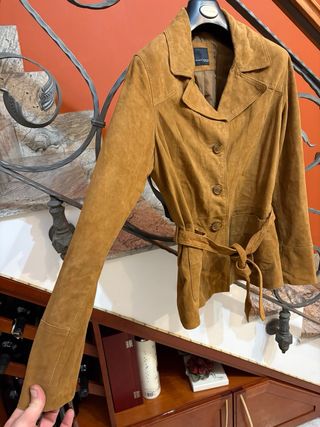 Giacca scamosciata MARK ADAM vintage donna