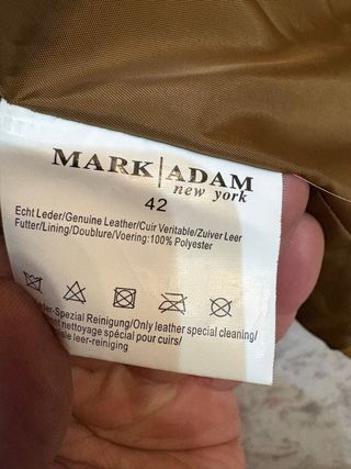 Giacca scamosciata MARK ADAM vintage donna