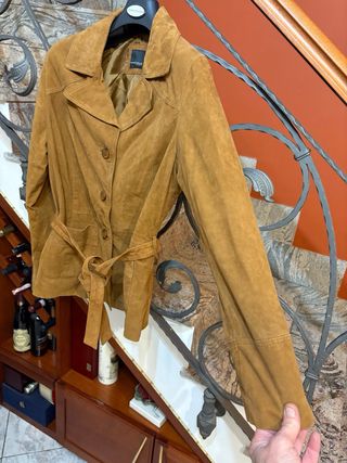 Giacca scamosciata MARK ADAM vintage donna