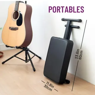 Taburete Piano Cahaya Negro