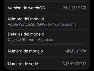 Apple Watch SE 2da Gen Azul Oscuro
