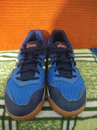 Zapatillas Asics Azul y Amarillo