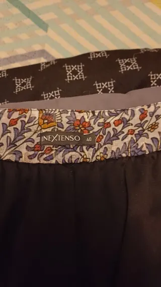 Falda estampada floral