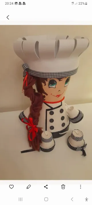 Vaso decorativo terracotta