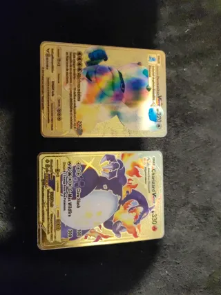 Cartas Pokémon Doradas VMAX