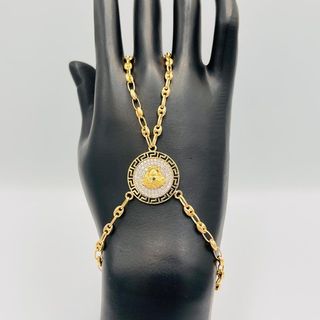 PULSERA MANITA CALABROTE MEDUSA 18k