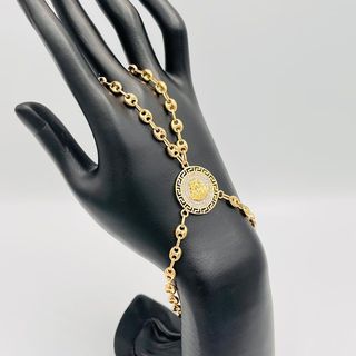 PULSERA MANITA CALABROTE MEDUSA 18k