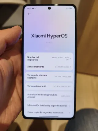 Xiaomi Redmi Note 12 Pro+ 5G 256GB Negro Negro