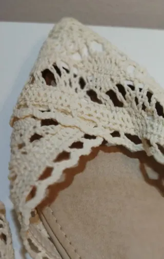 Zapatos crochet