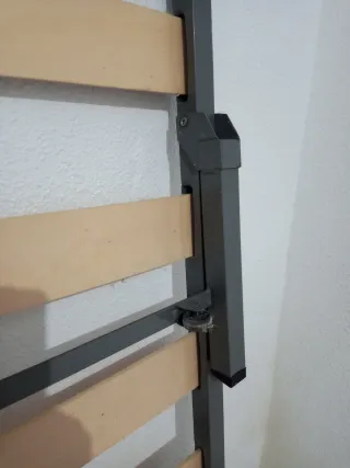 Cama nido doble madera y tela