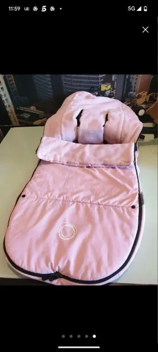 SACOS SILLA POLAR ICE BLUE, AZUL Y ROSA BUGABOO