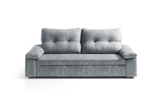 Sofá cama MIXX con almohadas de respaldos 3 plazas