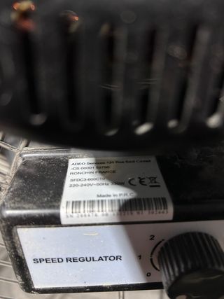 Ventilador industrial de suelo