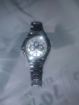 Reloj Festina Plata y Blanco